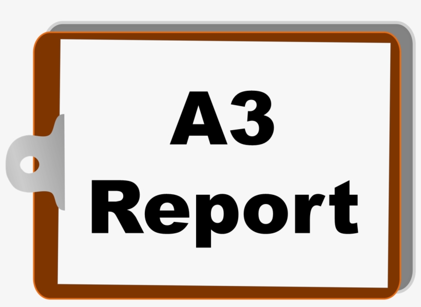 A3 Report On Clipboard - Format Of Report Writing In English, transparent png #1355611