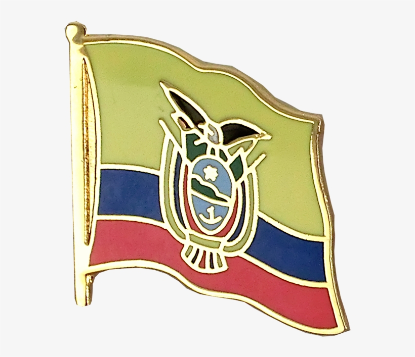 Flag Lapel Pin - Ecuador - Flag Lapel Pin, transparent png #1355766