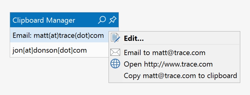 Context Menu For Email Addresses - Email, transparent png #1355812
