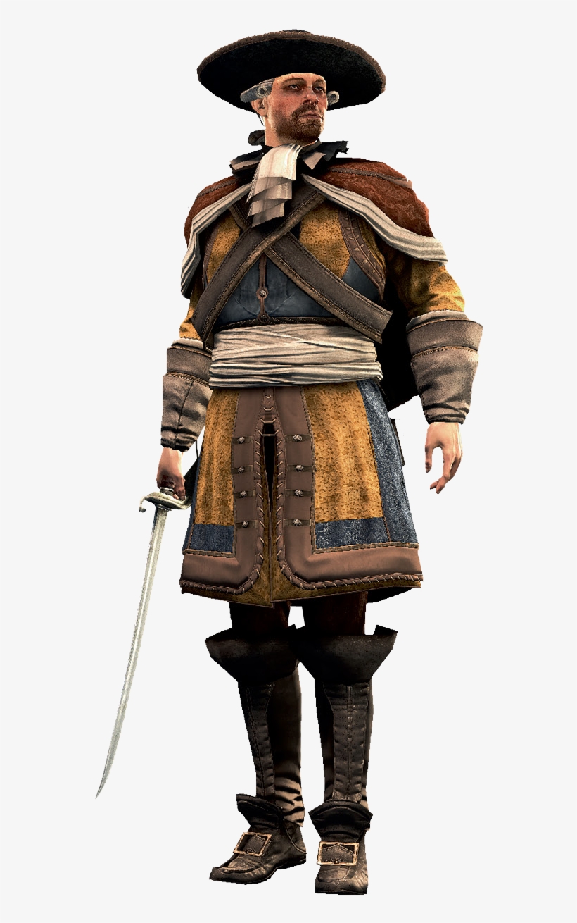 Ac4 Spanish Captain Render - Assassin's Creed 4 Spanish, transparent png #1356333