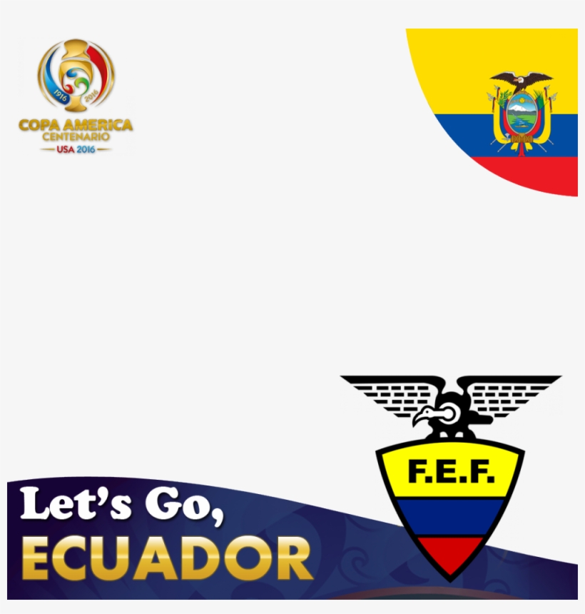 Let's Go, Ecuador - Ecuadorian Football Federation, transparent png #1356382