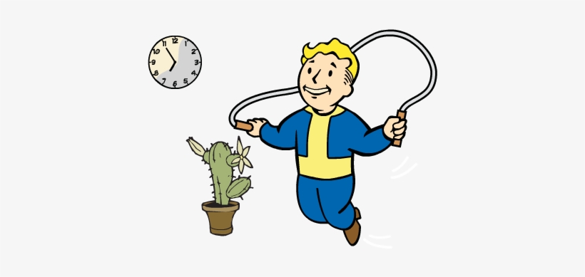 Fallout 4 Vault Boy Endurance, transparent png #1356551