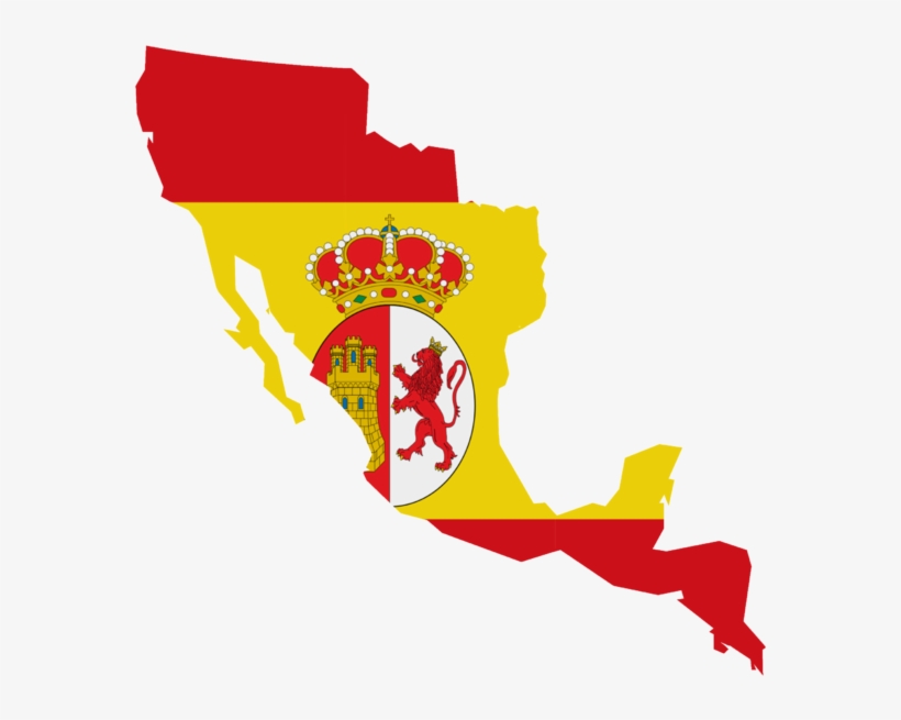 Spanish Flag Png - Does Spain Look Like On A Map, transparent png #1356579