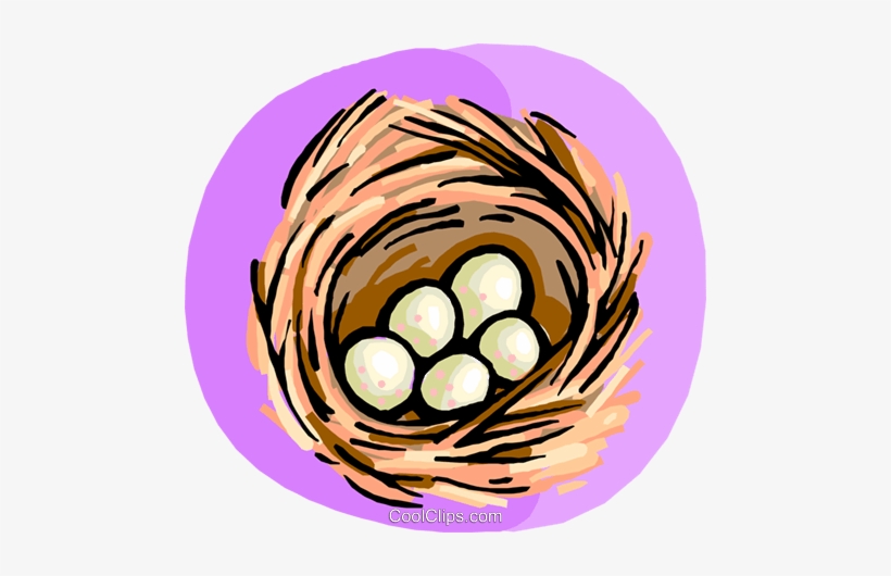 Bird Nest With Eggs - Hangisinde E Sesi Var, transparent png #1356651