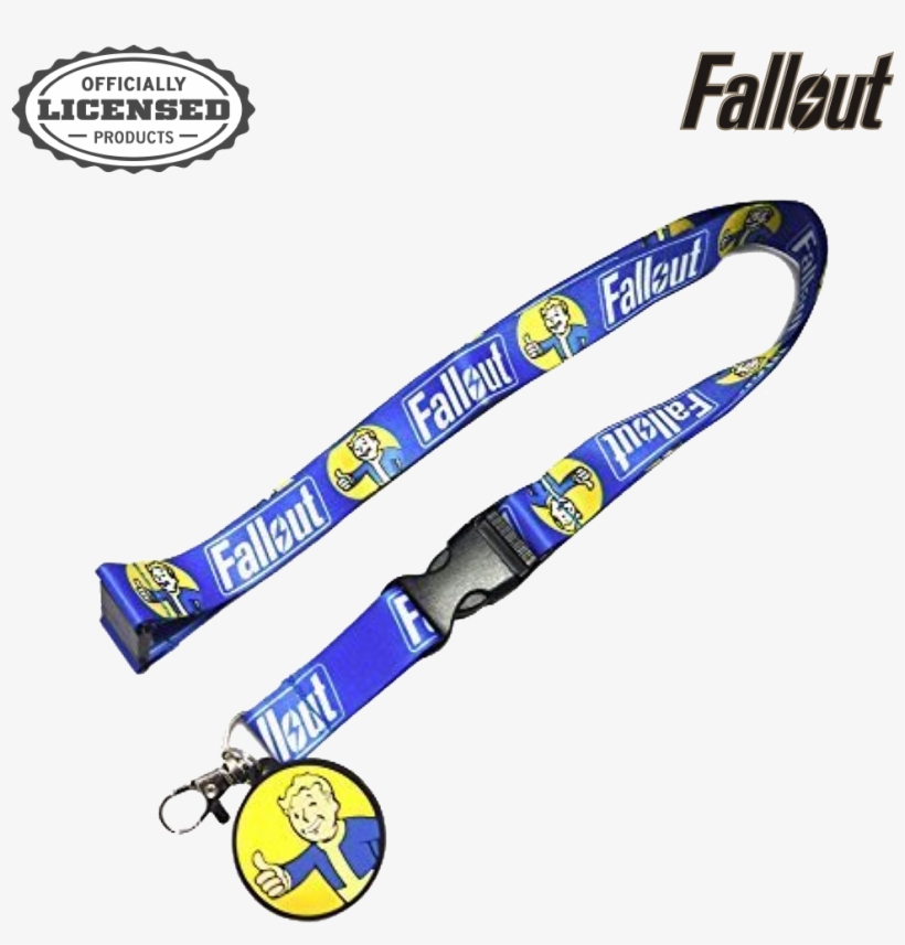 Fallout Video Game Cosplay Vault-boy Charm Lanyard - Rpg Fallout 4 Repair The World Beach Towel, transparent png #1356680