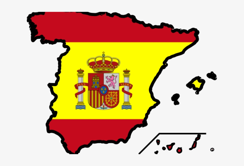 Spanish Flag Cliparts - Spain Flag Clip Art, transparent png #1356705