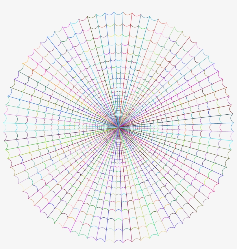 This Free Icons Png Design Of Prismatic Spiderweb Vortex, transparent png #1356726