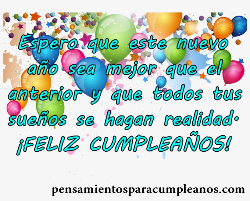 Frases De Cumpleaos Bonitas Para Un Amor Con Mensaje - Bonitas Mensajes De Cumpleaños, transparent png #1357014