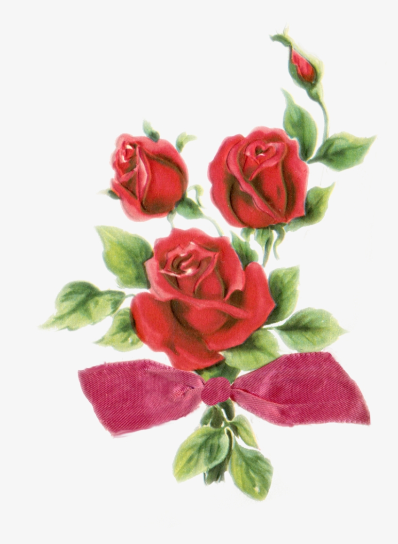 More Artists Like Frame Png With Roses By Melissa-tm - Watercolor Red Rose Png, transparent png #1357075