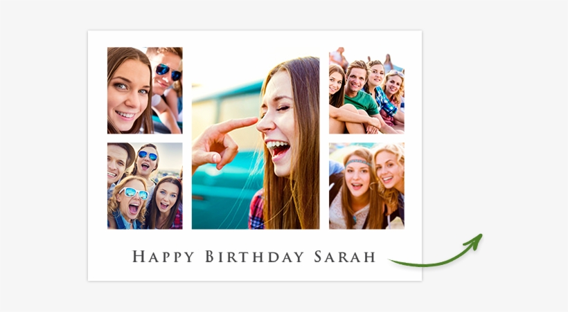 Collage Motivo Cumpleaños Encabezado Fce - Collage, transparent png #1357133