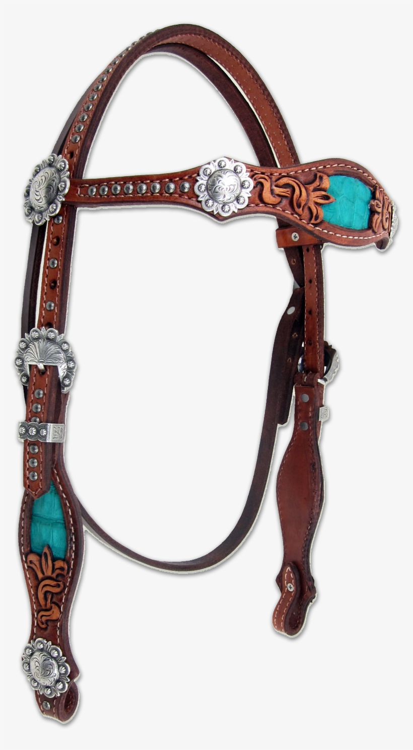 Headstall Browband Davinci 1030121257 Hertitage Brand - Halter, transparent png #1357232