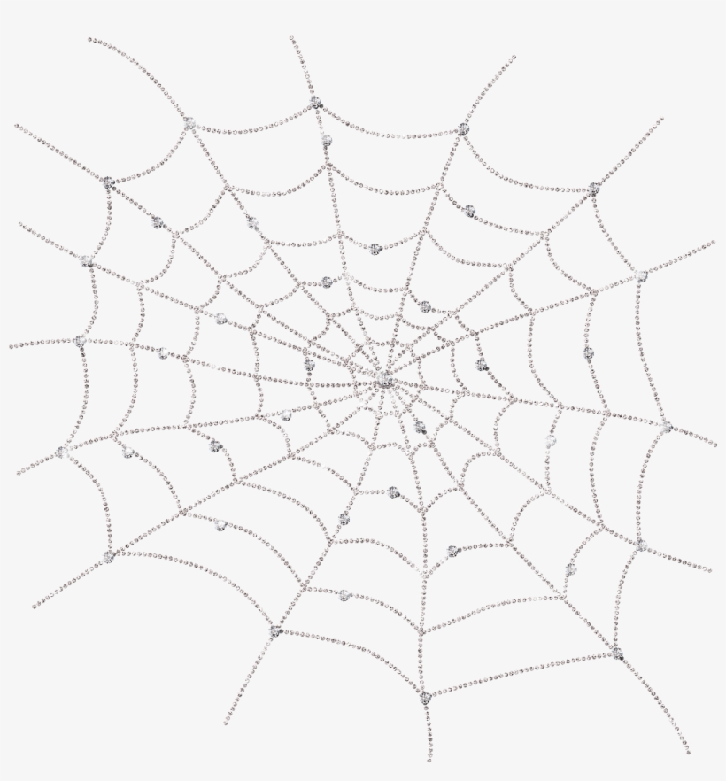 Spiderweb White Png - Spider Web, transparent png #1357340