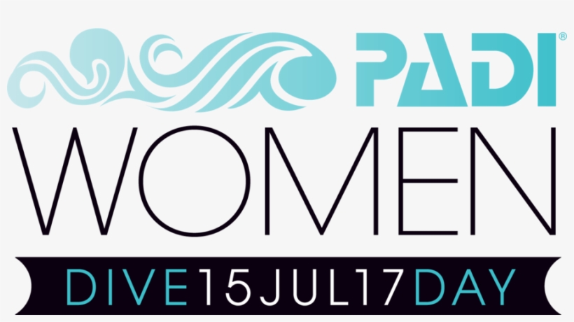 Download Padi Women's Dive Day 2018 Logo Clipart Woman - Women Dive Day 2018, transparent png #1357468
