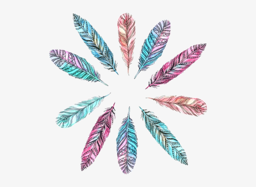 Feathers - Transparent Bohemian Feather Png, transparent png #1357538