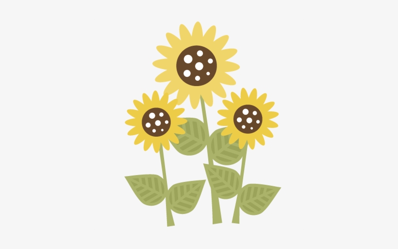 15 Sunflowers Png Cute For Free Download On Mbtskoudsalg - Cute Sunflower Clipart Png, transparent png #1357970
