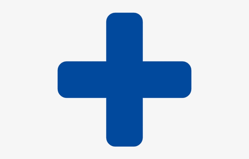 Medical-icon - Vector Maltese Cross Blue, transparent png #1358008