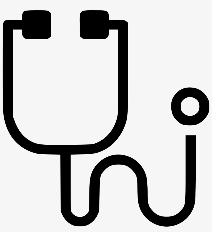 Stethoscope Medical Tool Heart Device Physician Doctor - Doctor Telescope Icon, transparent png #1358121