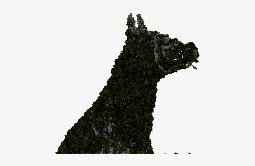 Close Up Topiary 228 Kb - Statue, transparent png #1358632