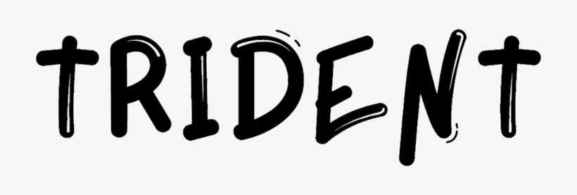 Trident Headline - Brybelly Wooden Wonders Hardwood Shape Sorting Cube, transparent png #1358680