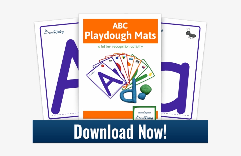 Abc Playdough Mats Activity Download Three-page Spread - Playdough Letter Mats, transparent png #1359937