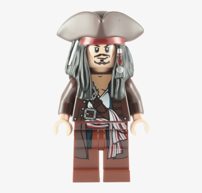 Lego Captain Jack Sparrow With Tricorne Minifigure - Jack Sparrow En Lego, transparent png #1359963