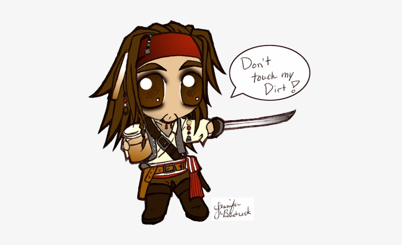Tumblr - Jack Sparrow Drawings Cartoon, transparent png #1360048
