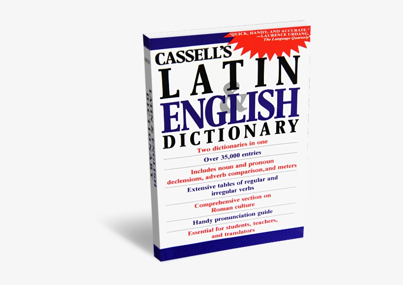 Cassell's Latin & English Dictionary - Cassell's Latin And English Dictionary By D.p. Simpson, transparent png #1360328