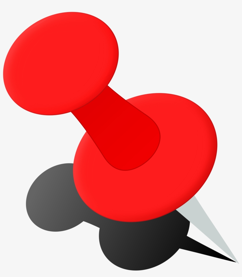This Free Icons Png Design Of Push Pin 2b, transparent png #1360556