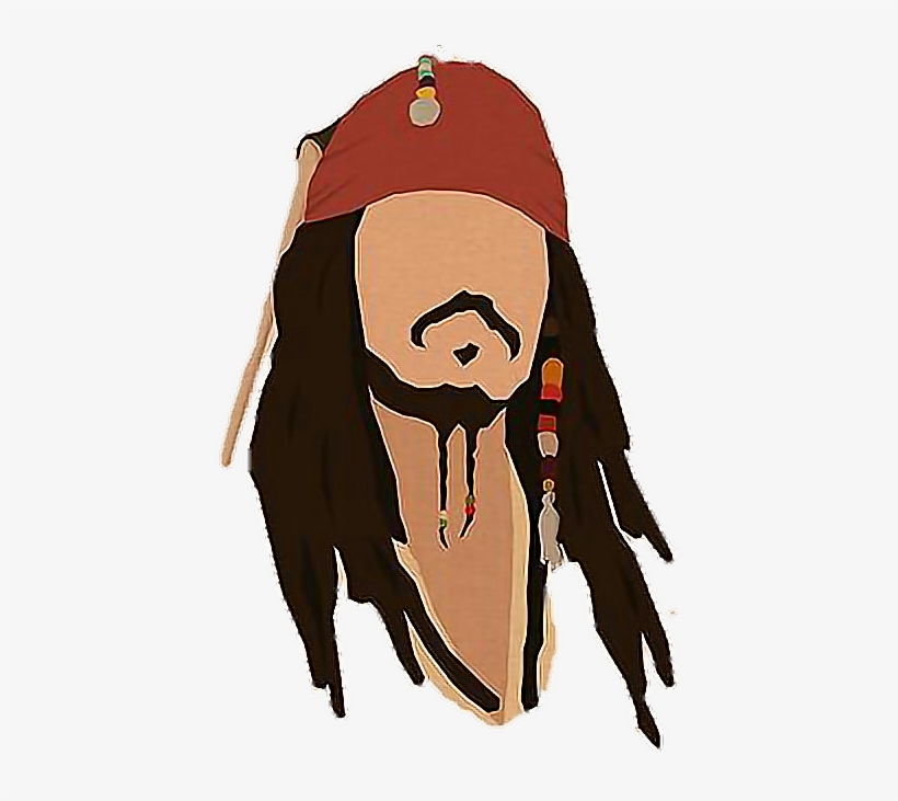 Report Abuse - Jack Sparrow Minimalist Poster, transparent png #1360676