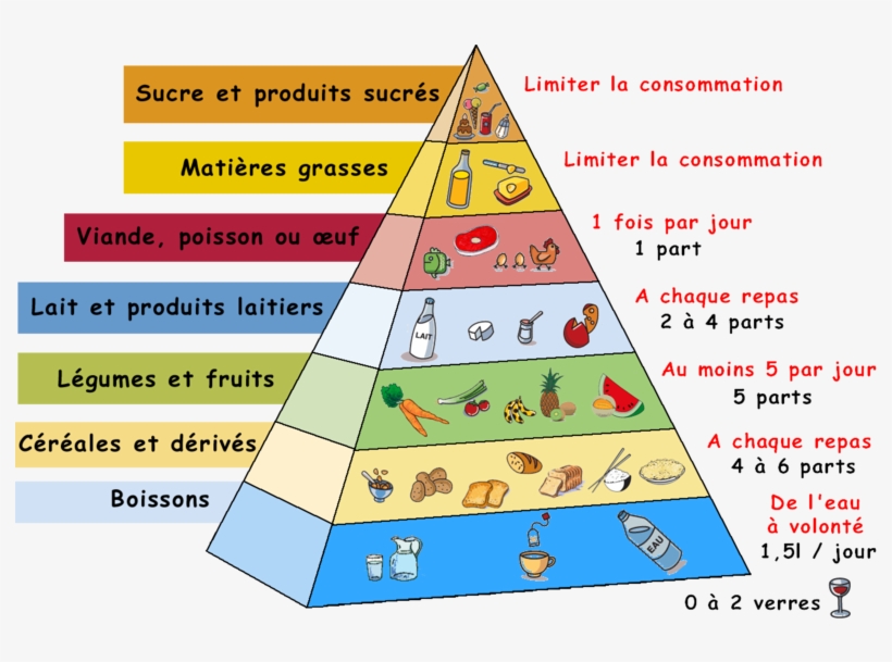 French Food Pyramid French Classroom, French Teacher, - Food Pyramid Of France, transparent png #1360825