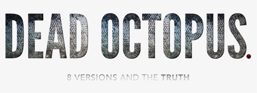 Dead Octopus Cover 2b - Calligraphy, transparent png #1360853