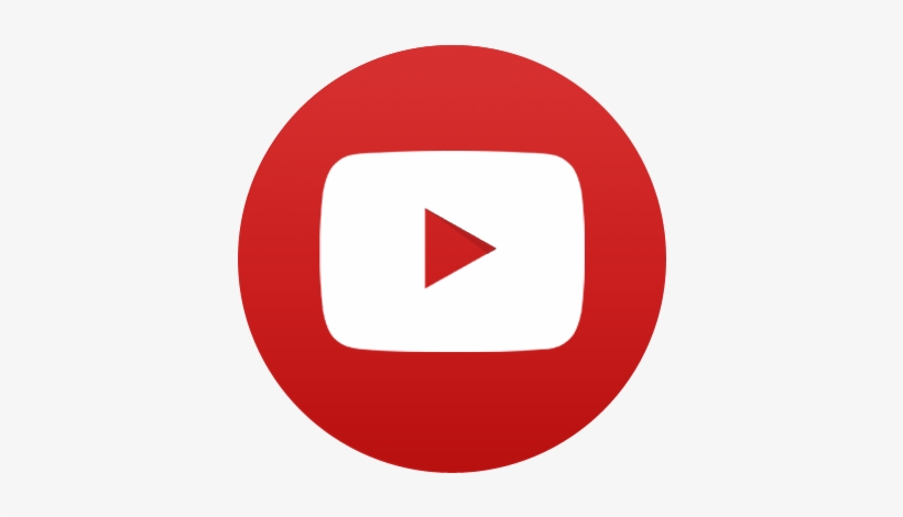 Twitter - Facebook - Youtube - Youtube Icon Circle Vector, transparent png #1361169