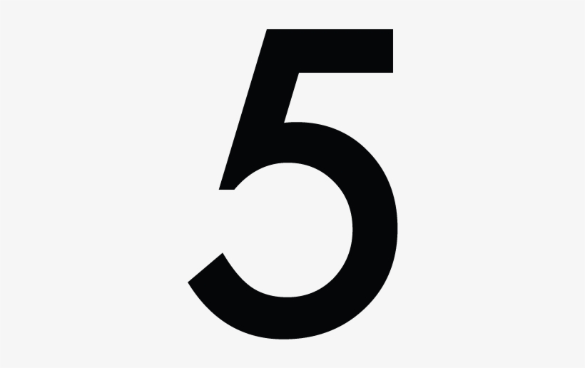 Number 5 Png - Png Number 5, transparent png #1361190
