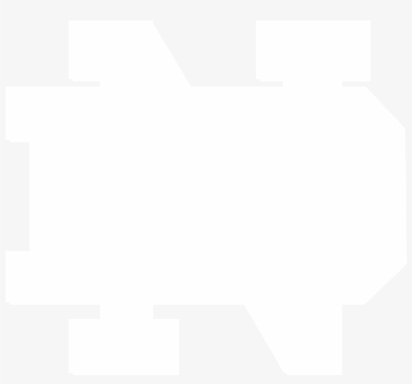 Notre Dame Fighting Irish Logo Black And White - Crowne Plaza White Logo, transparent png #1361320