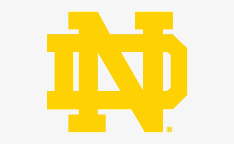 Notre Dame Logo, transparent png #1361338