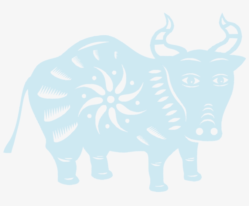 2b - Chinese Zodiac Ox, transparent png #1361339