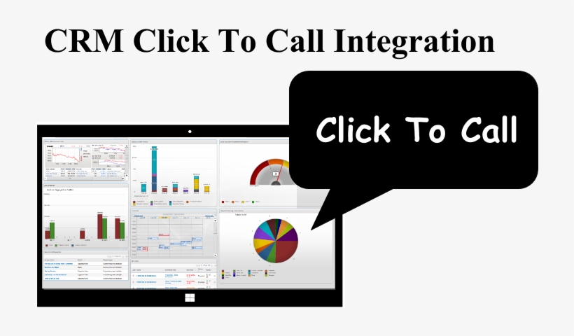 Crm Click To Call - Vtiger Click To Call Ppt, transparent png #1361342