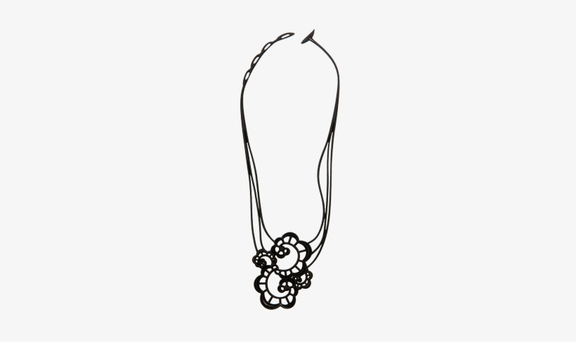 Japanese Flower Necklace, transparent png #1361465