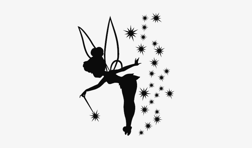 Fairy Tink2 1388154680 Vegyes - Tinkerbell Silhouette, transparent png #1361495