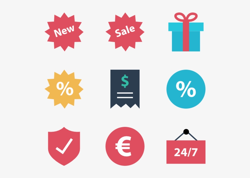 Shopping Sales 50 Icons - Güneş Işınlarının Dik Gelmesi, transparent png #1361585