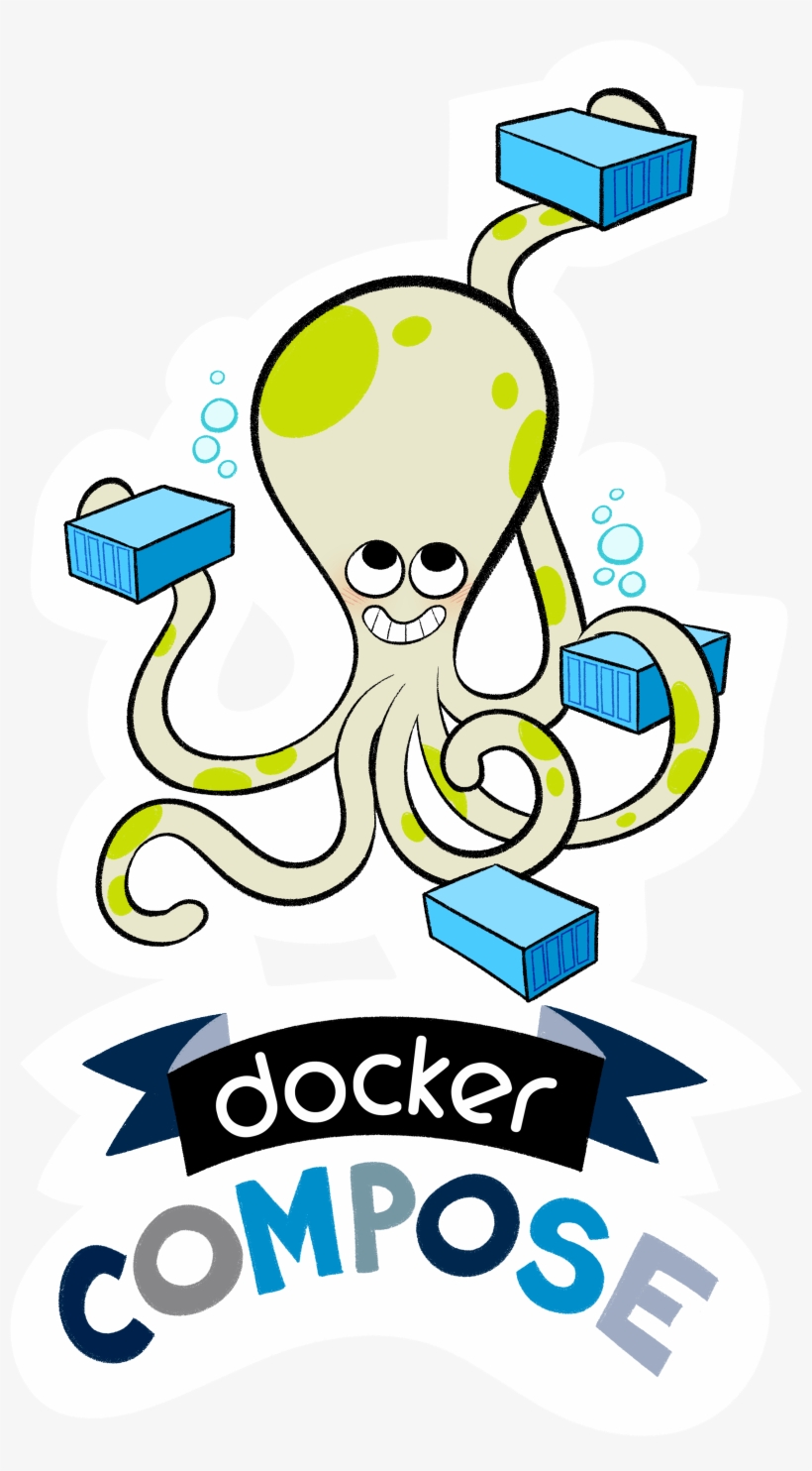Logo Title Final Compose 2b - Docker Compose Logo, transparent png #1361659