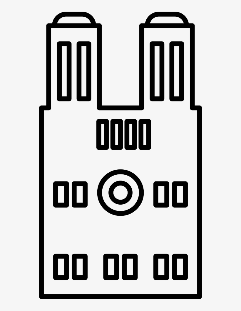 Notre Dame Cathedral Comments - Notre-dame De Paris, transparent png #1361738