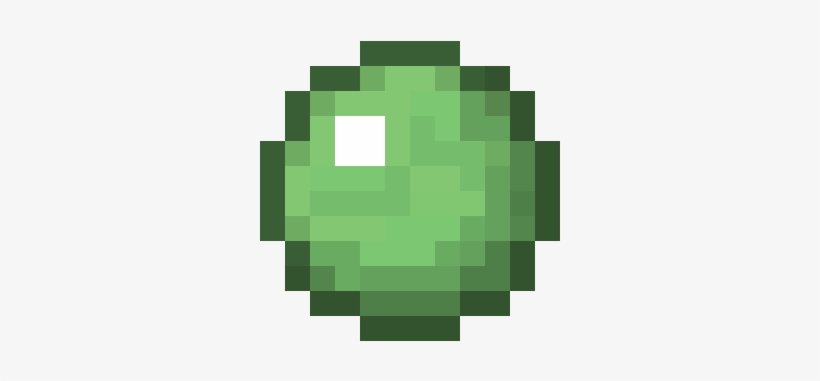 Slime Crafting - Slime Ball Minecraft Png, transparent png #1362375