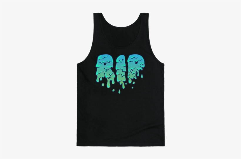 Rip Green Slime Tank Top - Secrets Don T Make Friends, transparent png #1362512