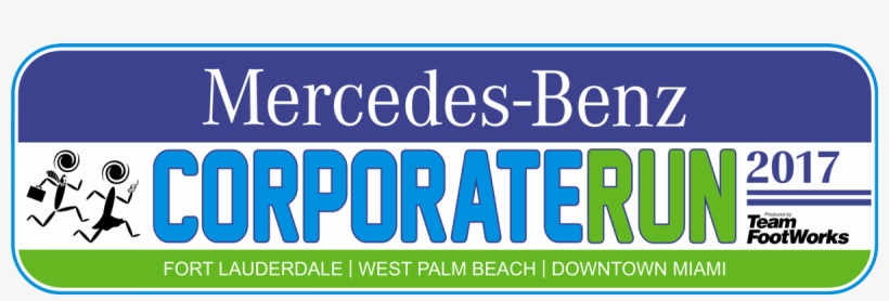 Mercedes-benz Corporate Run - Corporate Run Miami 2017, transparent png #1363153
