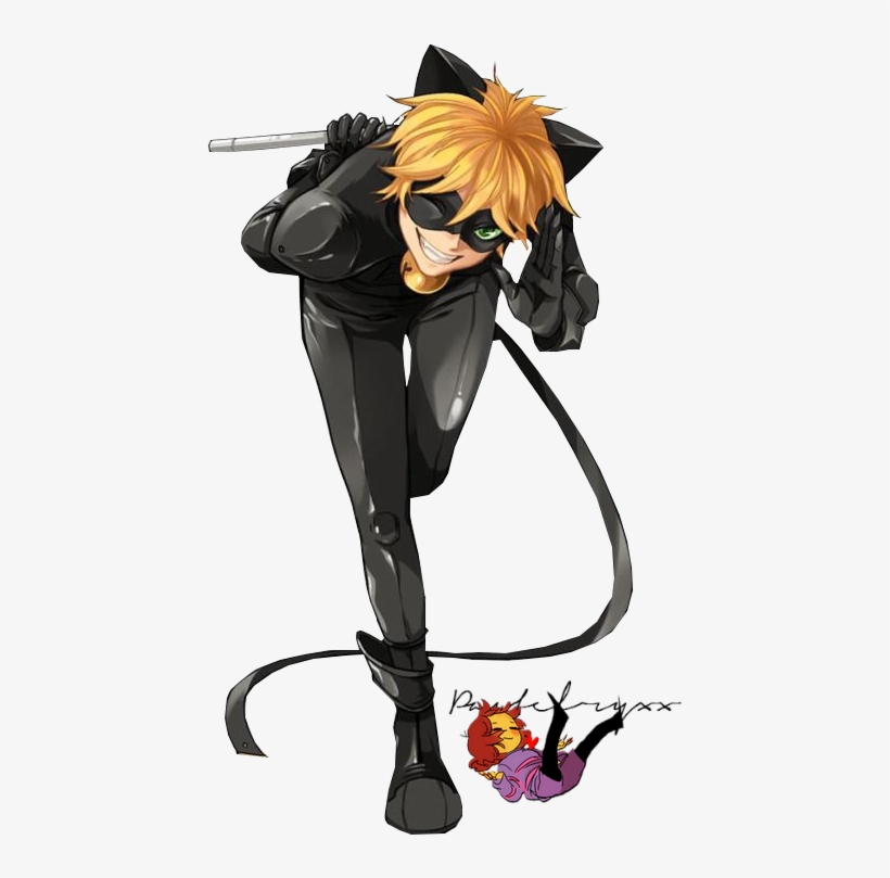 Render Autres Dessins Animés - Miraculous Chat Noir Png, transparent png #1363241