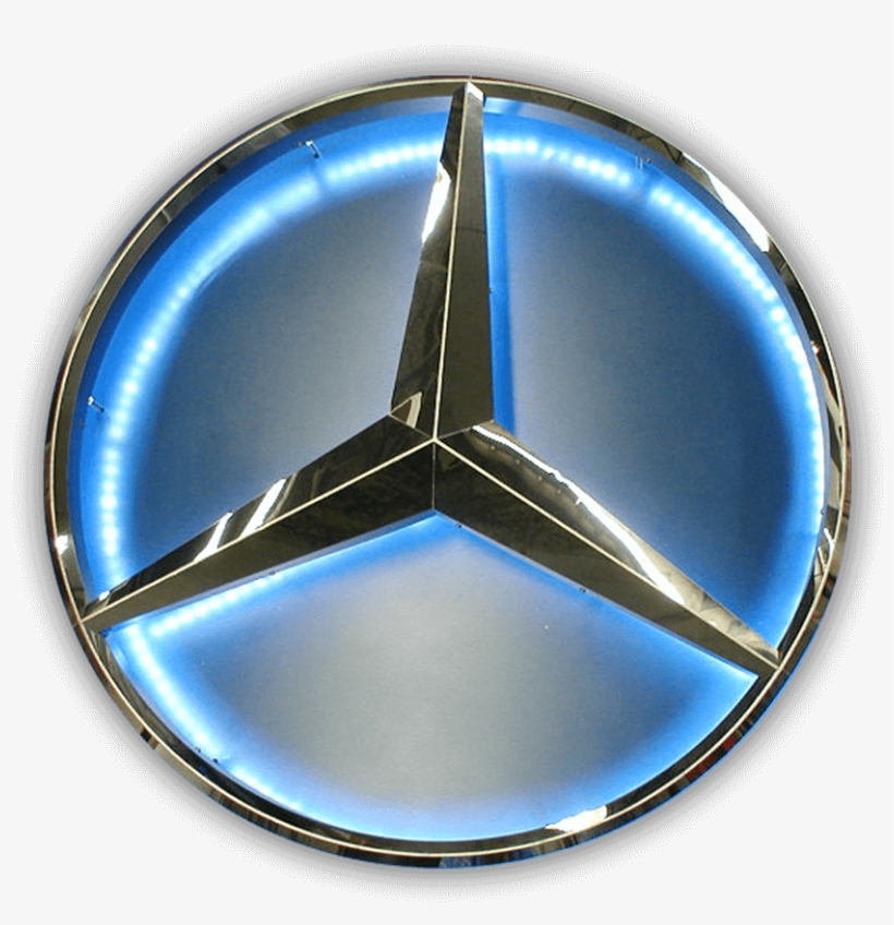 Custom Fabricated Polished Stainless Steel Mercedes - Stainless Steel, transparent png #1363304