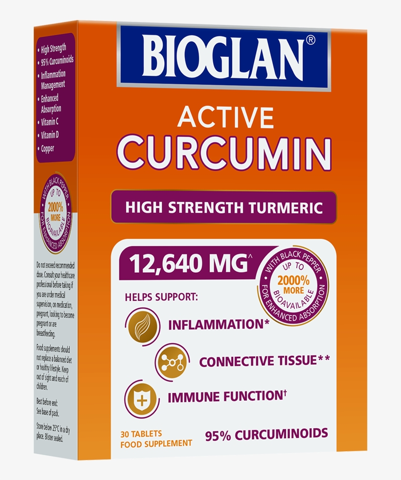 Bio Curcumin Carton 3d Web, transparent png #1363679