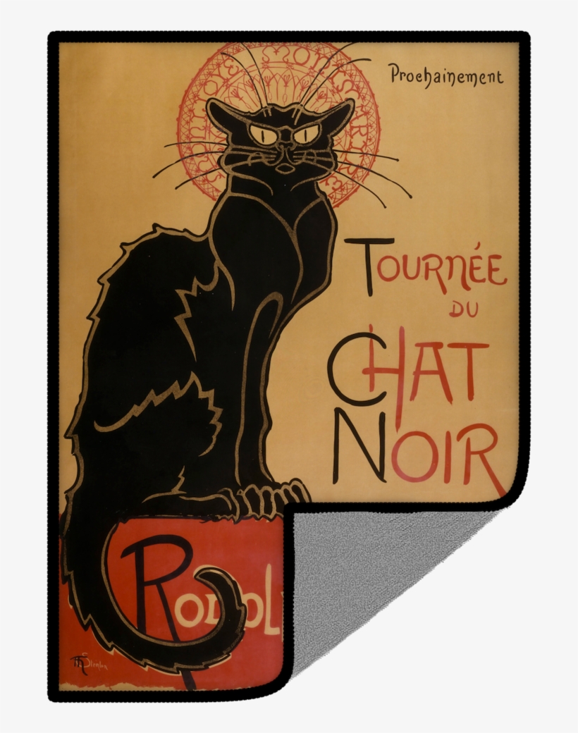 La Tournee Du Chat Noir Smart Cloth - Tournee Du Chat Noir, transparent png #1363804