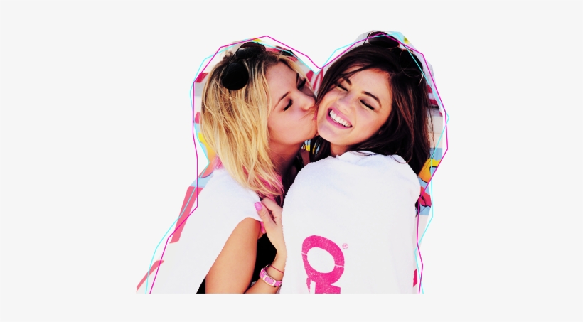 Lucy Hale And Ashley Benson Png - Hanna Marin E Aria Montgomery, transparent png #1363884
